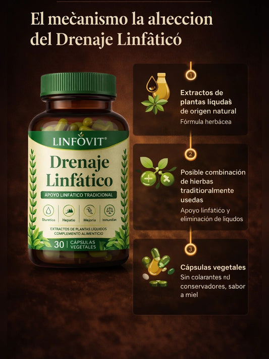 Suplemento Natural para Hígado y Drenaje Linfático
